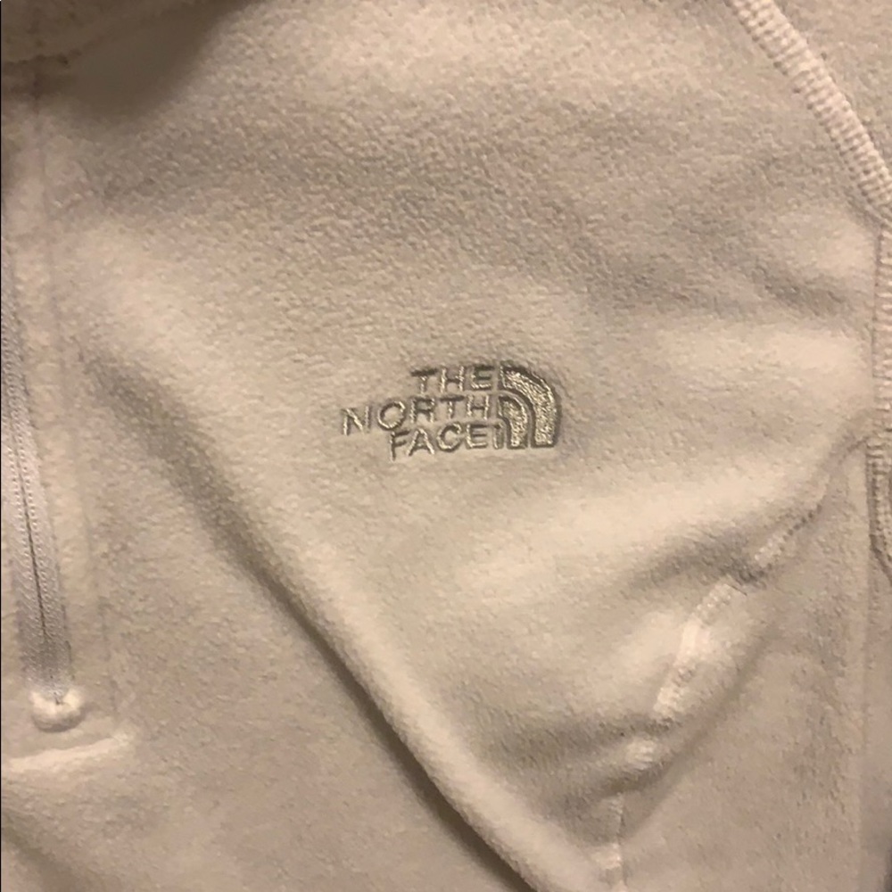 North face 1/4 zip fleece sweater. - Picture 2 of 2